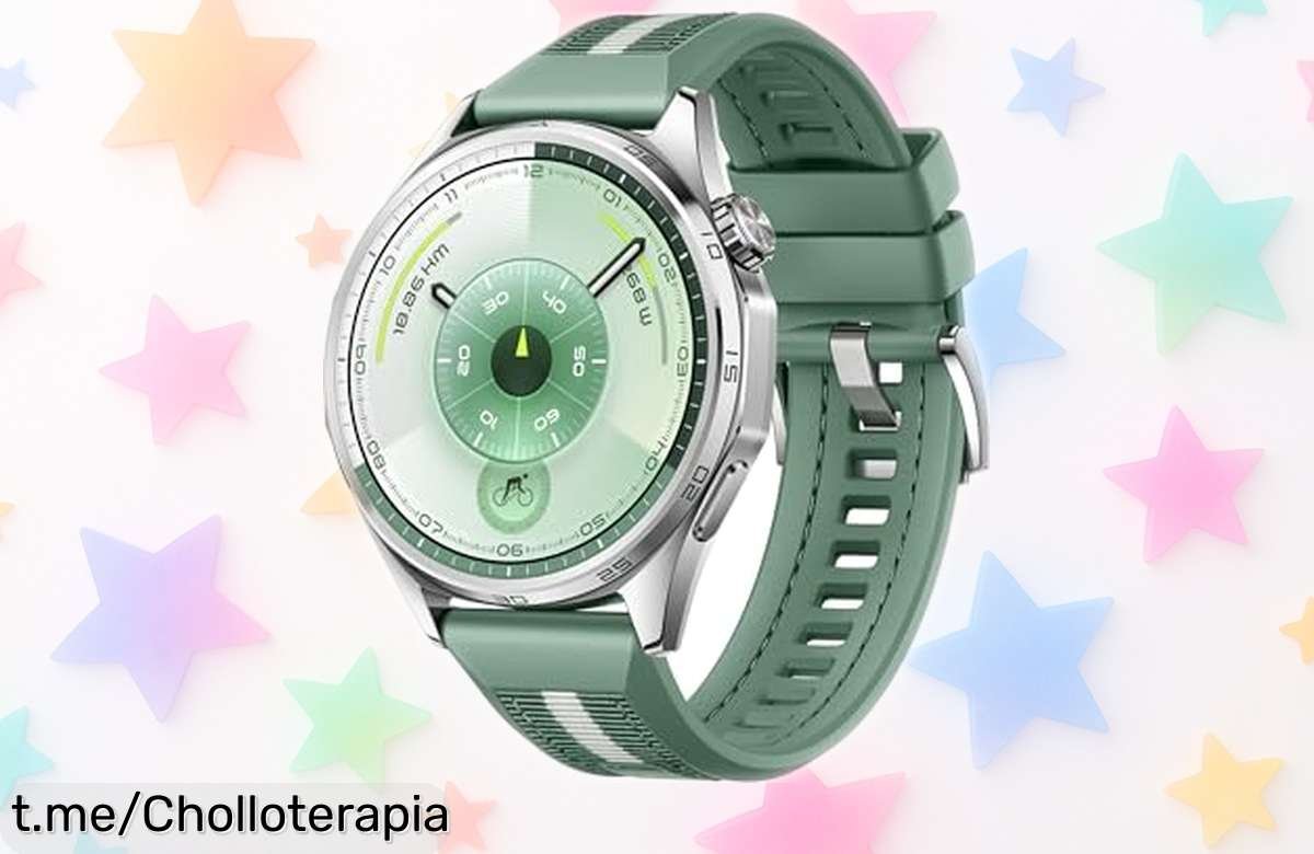 Reloj inteligente Amazfit con GPS y pantalla AMOLED brillante, rebajado para que controles tu pulso durante 21 días. ¡Apresúrate, estas unidades vuelan!