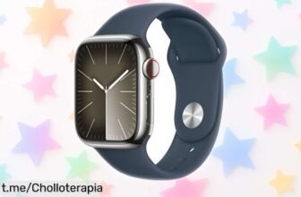 Reloj inteligente Apple Watch Series 9 en acero azul tormenta, precio rebajado increíble que no puedes dejar pasar; vive la tranquilidad al instante y hazlo tuyo ya mismo.