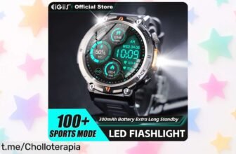 Reloj inteligente EIGIIS KE3: super chollo con descuento brutal y funciones únicas para cuidar de tu salud. ¡Aprovecha ahora esta oferta limitada y sé la envidia de todos!