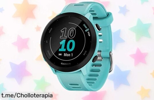Reloj inteligente Garmin Forerunner 55 para running en un precio rebajado, corre ahora y siente la motivación al máximo en cada entrenamiento. ¡No dejes escapar esta oportunidad!