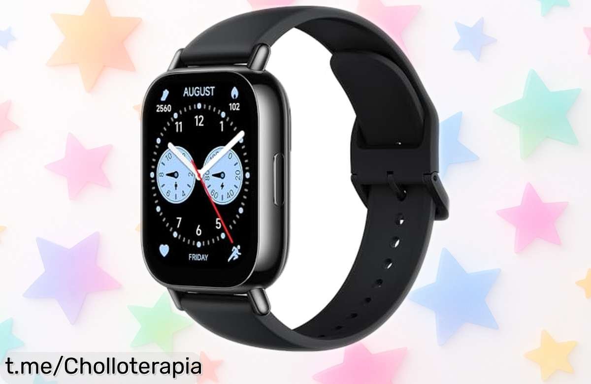 Reloj inteligente Xiaomi con pantalla AMOLED gigante y llamadas Bluetooth. Aprovecha el super chollo rebajado que te mantendrá conectado y activo ¡Consíguelo antes de que se acabe!