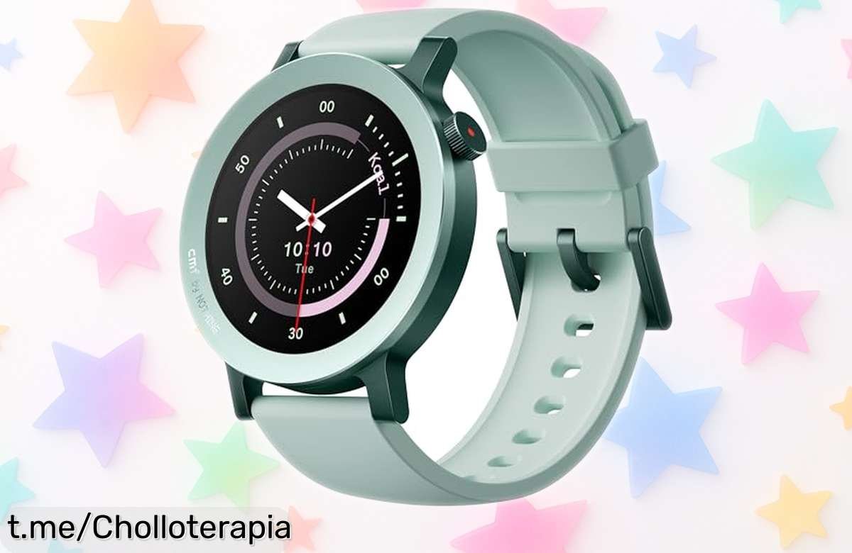 Reloj inteligente con pantalla AMOLED y GPS, súper chollo a un precio rebajado: ¡Conéctate y controla tu vida por 13 días sin límites! No te lo pierdas.