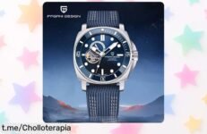 Reloj mecánico automático Pagani Design 43MM con espejo de zafiro a precio loco, ¡aprovéchalo ya y brilla con estilo antes de que se agoten!