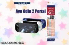 Reproductor de juegos portátil Ayn Odin 2, equipo impresionante con pantalla retro y batería a prueba de todo; ¡aprovecha ya este ofertón antes que se esfume!