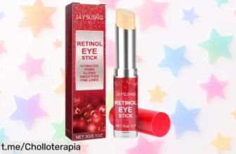 Revitaliza tu mirada con la crema de ojos antiarrugas con retinol y escualeno, super chollo para eliminar ojeras y lucir radiante. ¡Hazlo ahora antes de que se agote!