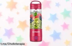 Revolutionaria minibatidora portátil Nutribullet Tritan a precio rebajado, chocolatea tus días y disfruta batidos deliciosos en un instante ¡No dejes escapar esta oportunidad única!