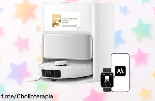 Robot Mova P50 PRO ULTRA fregasuelos y aspirador con autovaciado: ¡super chollo para dejar tu hogar impecable sin mover un dedo! No te lo pierdas, la oferta se va volando.