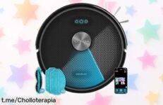 Robot aspirador Cecotec con navegación láser a precio rebajado, un super chollo que hará que tu hogar brille y mejorará tus días. ¡Aprovecha antes de que se agote!