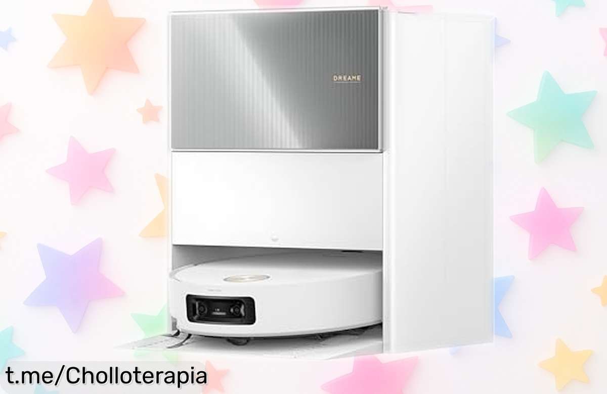 Robot aspirador Dreame con autolimpieza y súper succión a un precio rebajado que no verás dos veces, olvídate del pelo enredado y disfruta de pisos frescos ¡Corre antes de que se agoten!