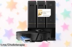 Robot aspirador Mova Z50 Ultra con súper succión de 19000Pa, ¡un ofertón que hará brillar tu hogar y te convertirá en el rey del orden!