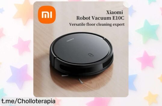 Robot aspirador Xiaomi con fregona y control por app: aprovecha el super chollo antes de que se agoten y transforma tu hogar sin esfuerzo ni preocupaciones.