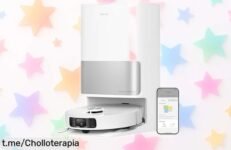 Robot aspirador y fregasuelos Dreame con súper succión de 10,000 Pa a un precio rebajado; ¡no pierdas la oportunidad de darle a tu hogar el brillo que merece!