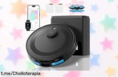 Robot aspirador y fregasuelos Lefant M2 Plus, el super chollo que hace limpieza por ti con succión potente de 6000Pa. ¡Hazte con él antes de que se agote y disfruta del tiempo libre!