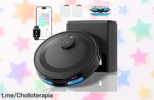 Robot aspirador y fregasuelos Lefant M2 Plus, el super chollo que hace limpieza por ti con succión potente de 6000Pa. ¡Hazte con él antes de que se agote y disfruta del tiempo libre!