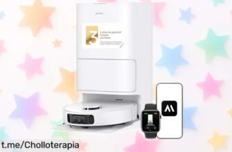 Robot aspirador y fregasuelos Mova E30 Ultra a precio rebajado, limpieza potente y control por móvil para disfrutar de un hogar impecable. ¡No te lo pierdas, es tu momento!