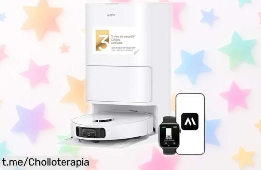 Robot aspirador y fregasuelos con súper succión potente a un precio rebajado, limpieza impecable sin parar hasta 75 días ¡Aprovecha esta oferta antes de que se acabe!