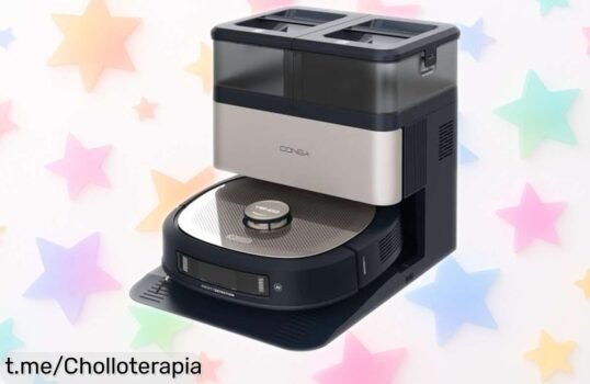 Robot aspirador y friegasuelos Cecotec con autovaciado a precio rebajado: limpieza sin esfuerzo para disfrutar de una casa impecable hoy mismo. ¡No te quedes sin el tuyo!