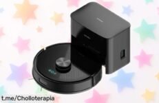 Robot aspirador y friegasuelos Cecotec con base autovaciado: limpieza total sin esfuerzo a un precio rebajado, ¡aprovecha esta oferta antes de que desaparezca!