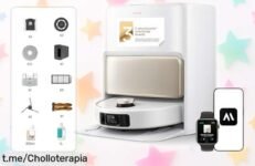 Robot aspirador y friegasuelos Mova V50 Ultra a precio rebajado, olvídate de la suciedad y disfruta de un hogar limpio ¡Compra ya y siente la calma en cada rincón!