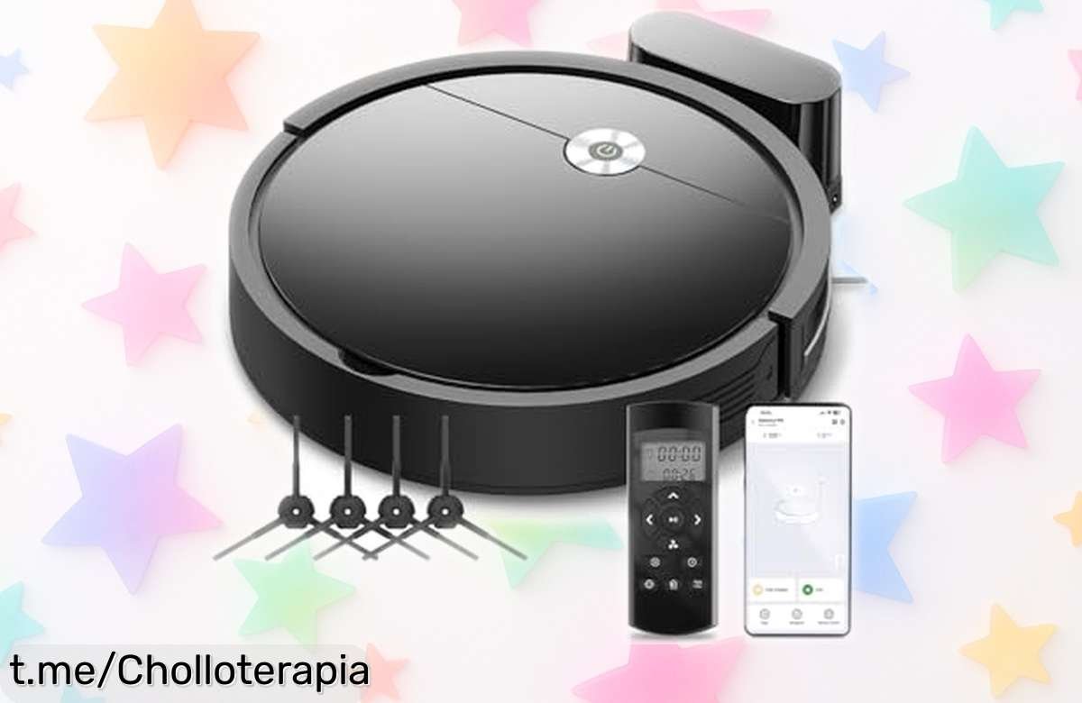 Robot aspiradora y fregasuelos Vexilar W6+: ofertón a precio rebajado que cuida tu hogar mientras tú disfrutas. ¡No te quedes sin el tuyo, la oferta vuela!