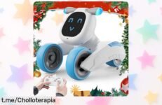 Robot juguete programable que canta y baila, ¡rebajado a un precio de locura! Haz brillar la sonrisa de los peques con este chollo irresistible.