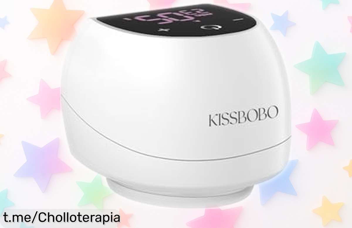 Sacaleches eléctrico portátil KISSBOBO, el aliado silencioso que cuida a tu bebé y ¡a un precio rebajado! Solo quedan unidades, corre antes de que se agoten.