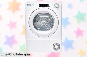 Secadora Candy Smart Pro CSOE H8A2TE con bomba de calor y WiFi a precio rebajado que no podrás resistir, ¡Corre que vuelan y disfruta el cuidado de tu ropa al instante!