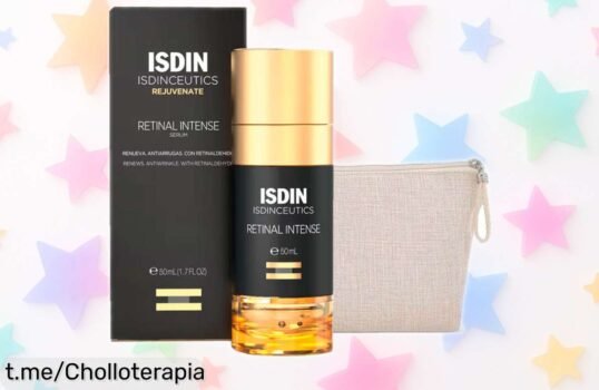 Sérum Isdinceutics Retinal Intense 50 ml con neceser de regalo a precio rebajado, cuida tu piel y te hace sentir radiante. ¡No dejes pasar esta oferta única!