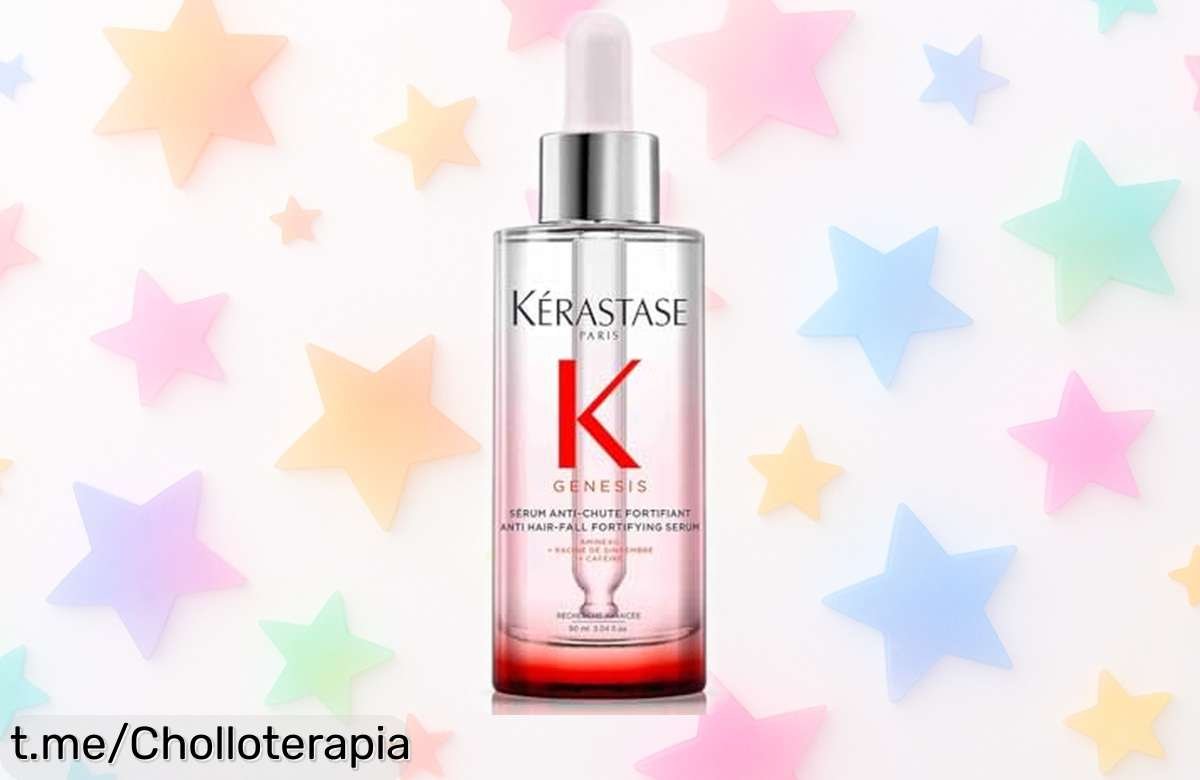 Sérum anticaída Kérastase para pelo débil: ¡aprovecha este super chollo y recupera la fuerza de tu melena con resultados visibles en solo un mes!