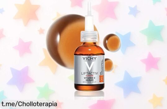 Sérum antiedad con vitamina C de Vichy a precio rebajado para que tu piel brille y recupere su energía; ¡no dejes pasar este super chollo y luce radiante ya!