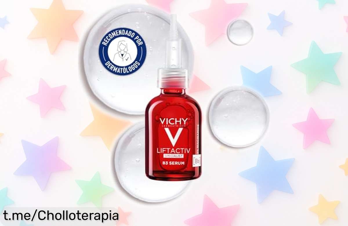 Sérum antimanchas Vichy con niacinamida a precio loco que unifica tu piel y borra arrugas rápidamente, ¡no dejes escapar este ofertón si quieres brillar ya!