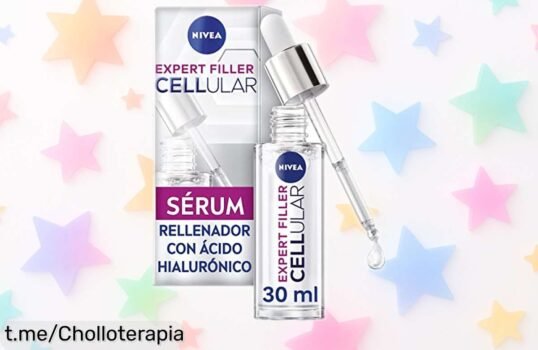 Sérum rellenador de arrugas NIVEA que alisa tu piel con micro ácido hialurónico a precio muy bajo, ¡aprovecha este chollo antes de que se acabe y siente la juventud en tu rostro!