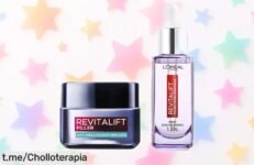 Serum y gel crema revitalift filler de L’Oréal con ácido hialurónico: ¡una piel joven a precio rebajado, no pierdas esta oportunidad para brillar y deslumbrar!