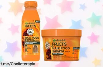 Set 3 en 1 Garnier Fructis Hair Food Papaya para cabello dañado a precio loco: ¡nunca fue tan fácil lucir un pelo espectacular y saludable! Aprovecha este super chollo ya.