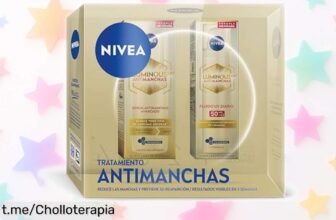 Set antimanchas Nivea con sérum y crema día FPS 50, ¡preparado para darle a tu piel el cuidado que se merece! No te lo pierdas, calidad al mejor precio en un instante.