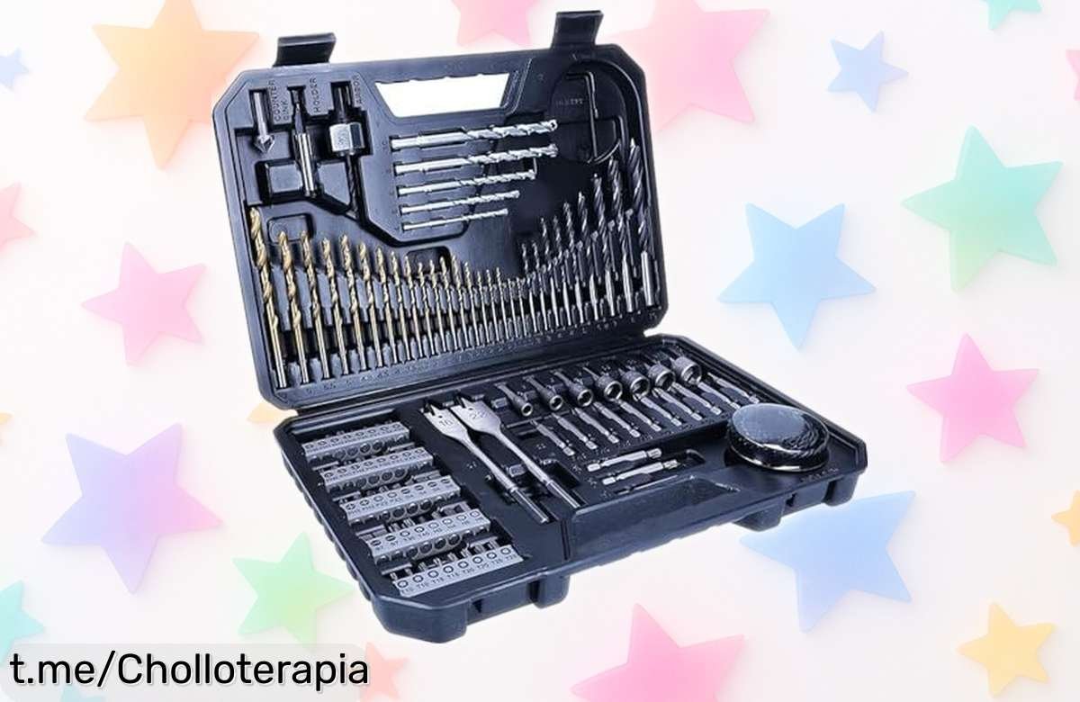 Set de brocas y puntas Bosch profesional con 103 piezas a un precio loco que no puedes dejar pasar, ¡transforma tus proyectos en pura diversión ya!