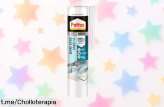 Silicona antimoho Pattex, el mejor aliado para baño y cocina: descuentazo brutal y oportunidad única para un hogar impecable. ¡Hazlo tuyo antes de que se acabe!