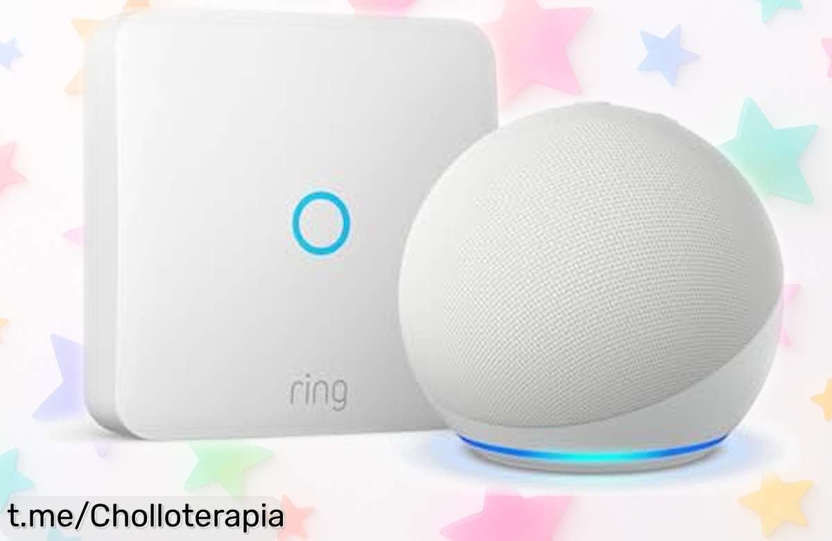 Sistema de seguridad Echo Dot y Ring Intercom, ¡ahora a precio rebajado! Control total desde tu móvil para que hagas de tu hogar un lugar seguro y lleno de diversión. ¡Corre que vuelan!