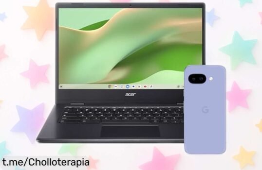 Smartphone Google Pixel 9a y Acer Chromebook 314 en un super chollo que no puedes dejar escapar: haz fotos increíbles y navega sin preocupaciones, ¡aprésurate antes de que se agoten!