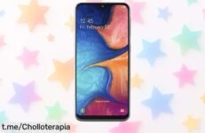 Smartphone Samsung Galaxy A20e reacondicionado con pantallón Super AMOLED a precio rebajado, ¡aprovecha este ofertón que no podrás dejar pasar y vive cada momento al máximo!