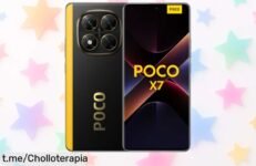 Smartphone Xiaomi Poco X7 con cámara de 50 MP y carga turbo: ¡Precio rebajado que no se repetirá! Hazlo tuyo antes de que se agote la oportunidad.