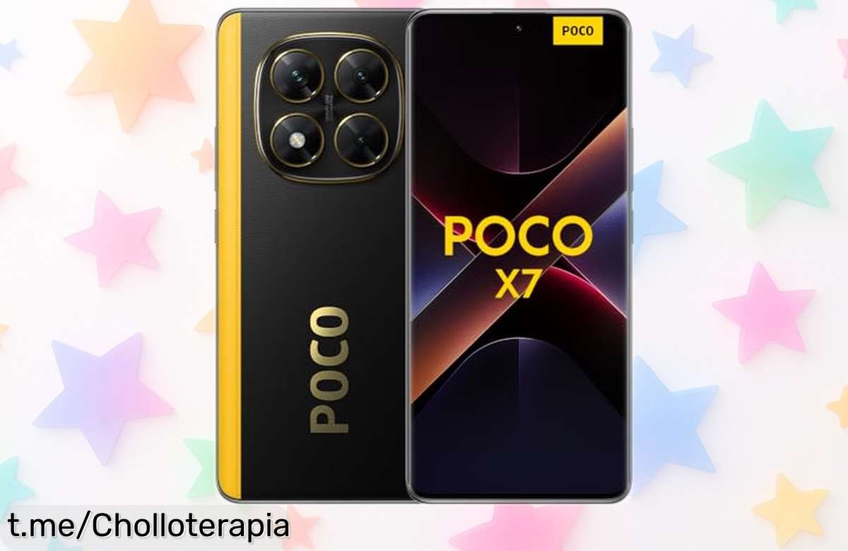 Smartphone Xiaomi Poco X7 con cámara de 50 MP y carga turbo: ¡Precio rebajado que no se repetirá! Hazlo tuyo antes de que se agote la oportunidad.