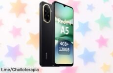 Smartphone Xiaomi Redmi A5 con pantalla gigante y cámara de 32 MP a precio rebajado que volará: ¡No te quedes sin el tuyo y vive la emoción de tenerlo en mano!