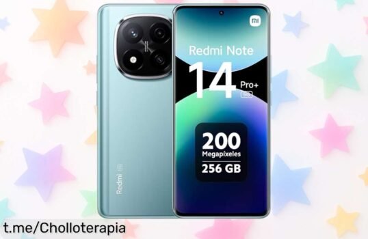 Smartphone potente Xiaomi Redmi Note 14 Pro+ con cámara de 200MP y precio rebajado; ¡aprovéchalo ya antes de que se agote este ofertón irresistible!
