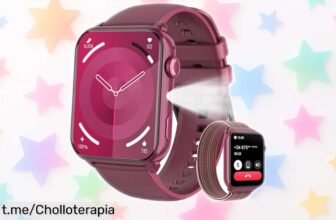 Smartwatch increíble para mujer con llamadas y linterna, ¡precio rebajado por tiempo limitado! Conéctate a la vida moderna y siente el poder en tu muñeca.
