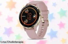 Smartwatch premium Garmin con GPS y pantalla AMOLED, descubre cómo cuidar de ti a un precio rebajado, ¡no dejes pasar este super chollo que transforma tu día a día!
