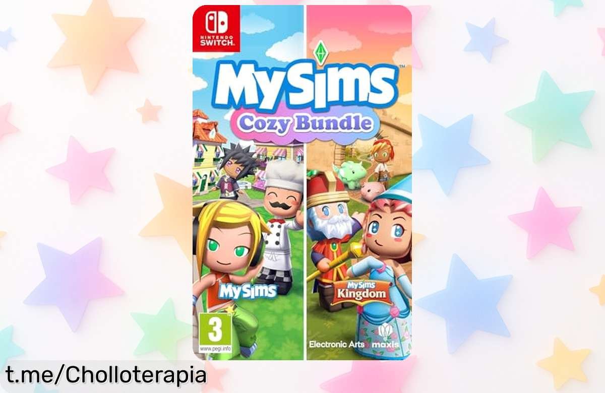 Sofá y mantita MySims para Switch a un precio loco: Crea mundos únicos y diviértete con cada puzzle. ¡Hazte con ellos antes de que volen!