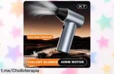 Soplador violento X7 con motor sin escobillas: ¡limpia al instante con este super chollo y un descuento brutal! No dejes que el polvo vuelva a ganar, actúa ya.
