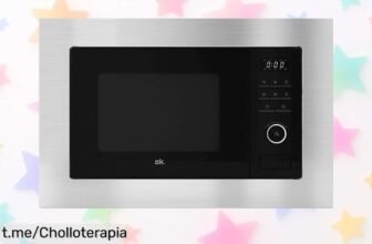 Sorprendente microondas integrable Ok OMWG 202231 BI DM: calidad, aventura culinaria y precio rebajado imperdible, ¡no te quedes sin el tuyo!