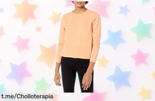 Sudadera Amazon Essentials con forro polar suave, ¡descuento brutal y chollazo irresistible solo por tiempo limitado! Siente el confort que te mereces hoy mismo.